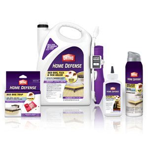all ORTHO home defense bed bug spray products