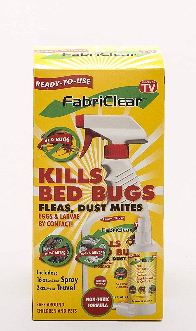 FABRICLEAR BED BUG SPRAY CONTROL BED BUG