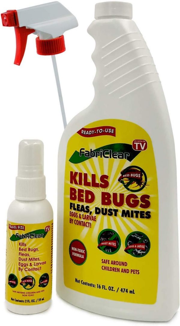 FABRICLEAR BED BUG SPRAY CONTROL BED BUG